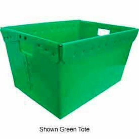 GLOBAL EQUIPMENT Corrugated Plastic Nestable Tote, 24x17-1/2x13, Blue 1520-Blu-176